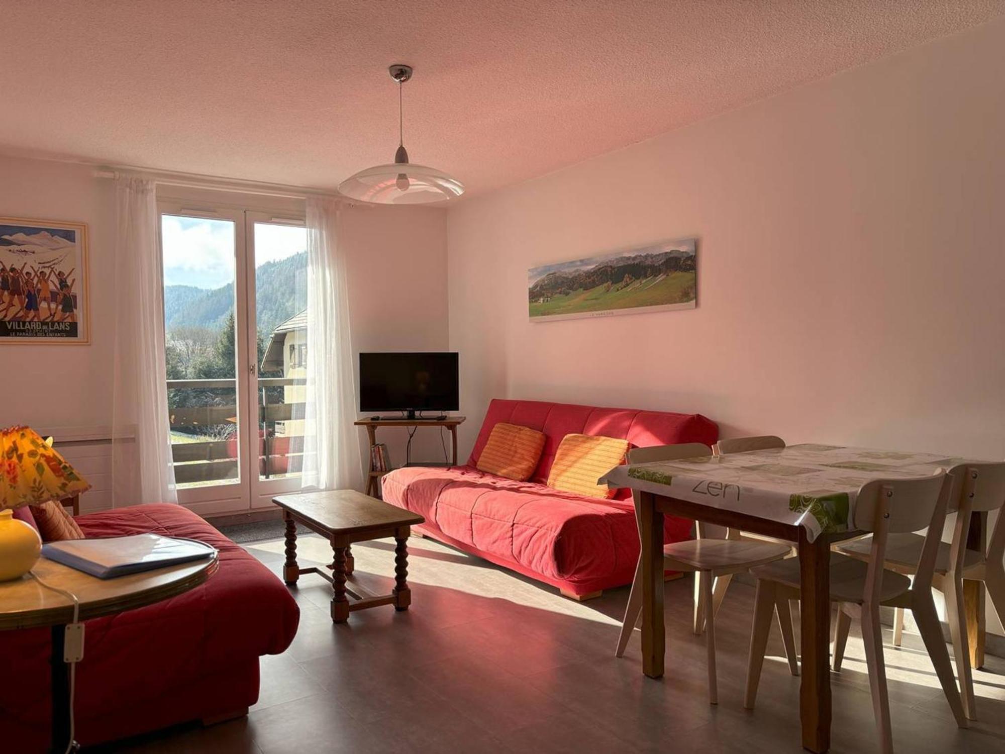 Appartement Cosy, Balcon Sud, 2 Chambres, Parking Gratuit A 10 Min Du Centre Et Proche Ski ! - Fr-1-548-4 Villard-de-Lans Eksteriør bilde